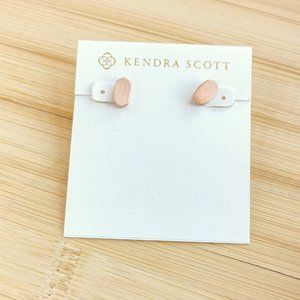 Kendra Scott Barrett Stud Earrings in Rose Gold